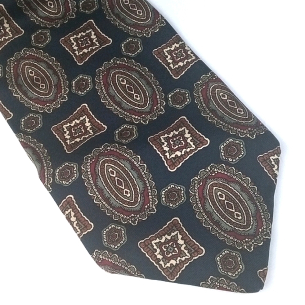 PIERRE BALMAIN Paris Extra Long Silk Tie EUC